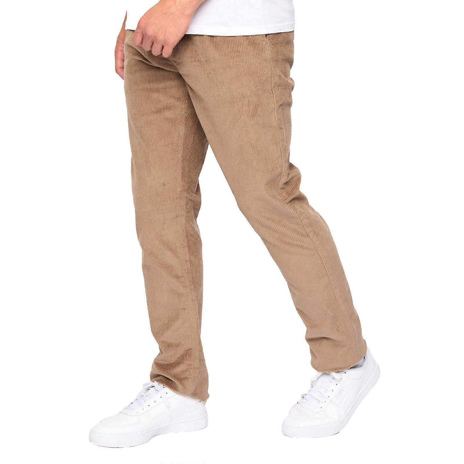 Crosshatch Cordout Pants Beige