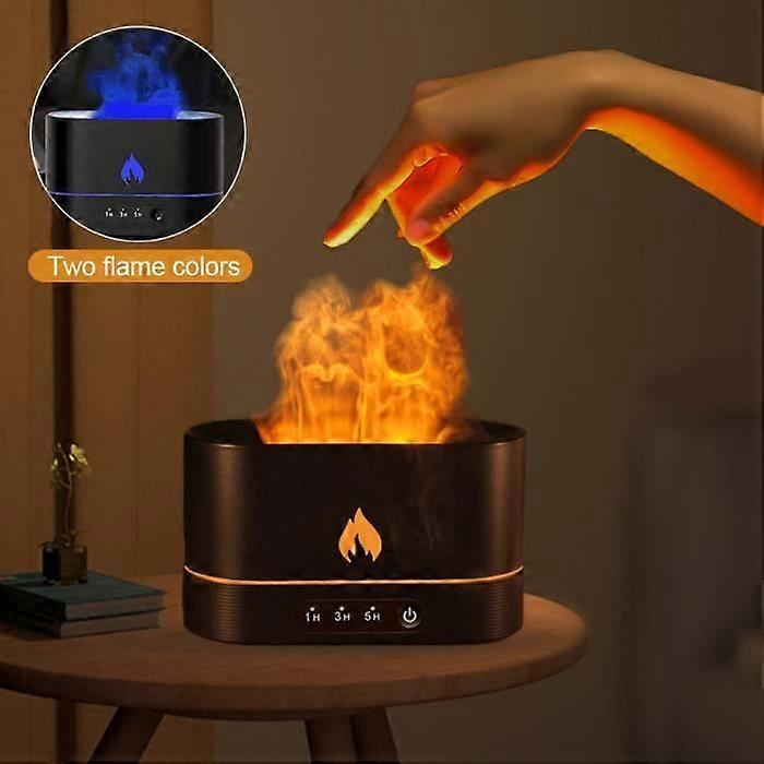 Essential Oil Diffuser with Flame Lamp, Air Humidifier-250ml