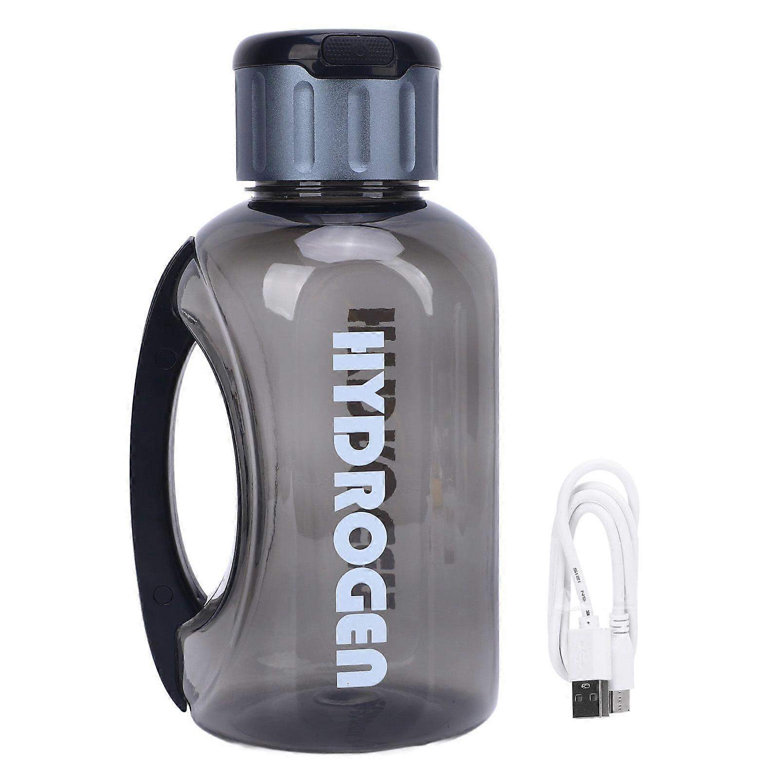 Hydrogen Water Bottle 1.5L Capacity 6 Minute Fast Electrolysis Up to 1200 PPB Concentration Hydrogen Water Generator