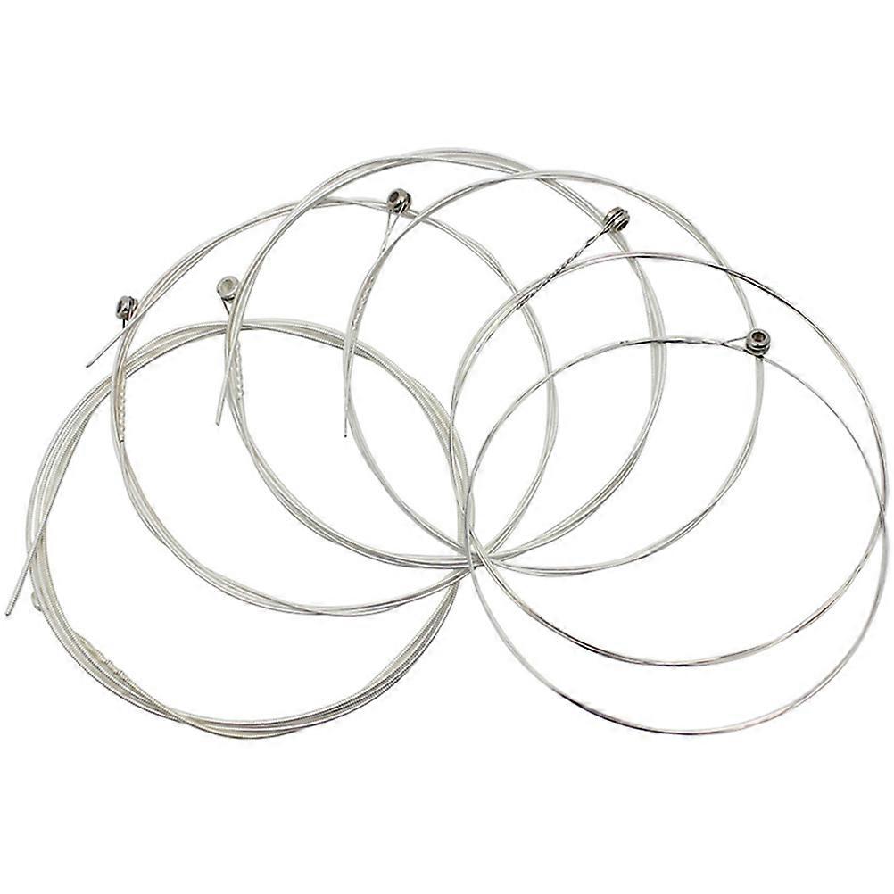 Folk Guitar Strings Stainless Steel Replacement Guitar Strings Set 24Pcs