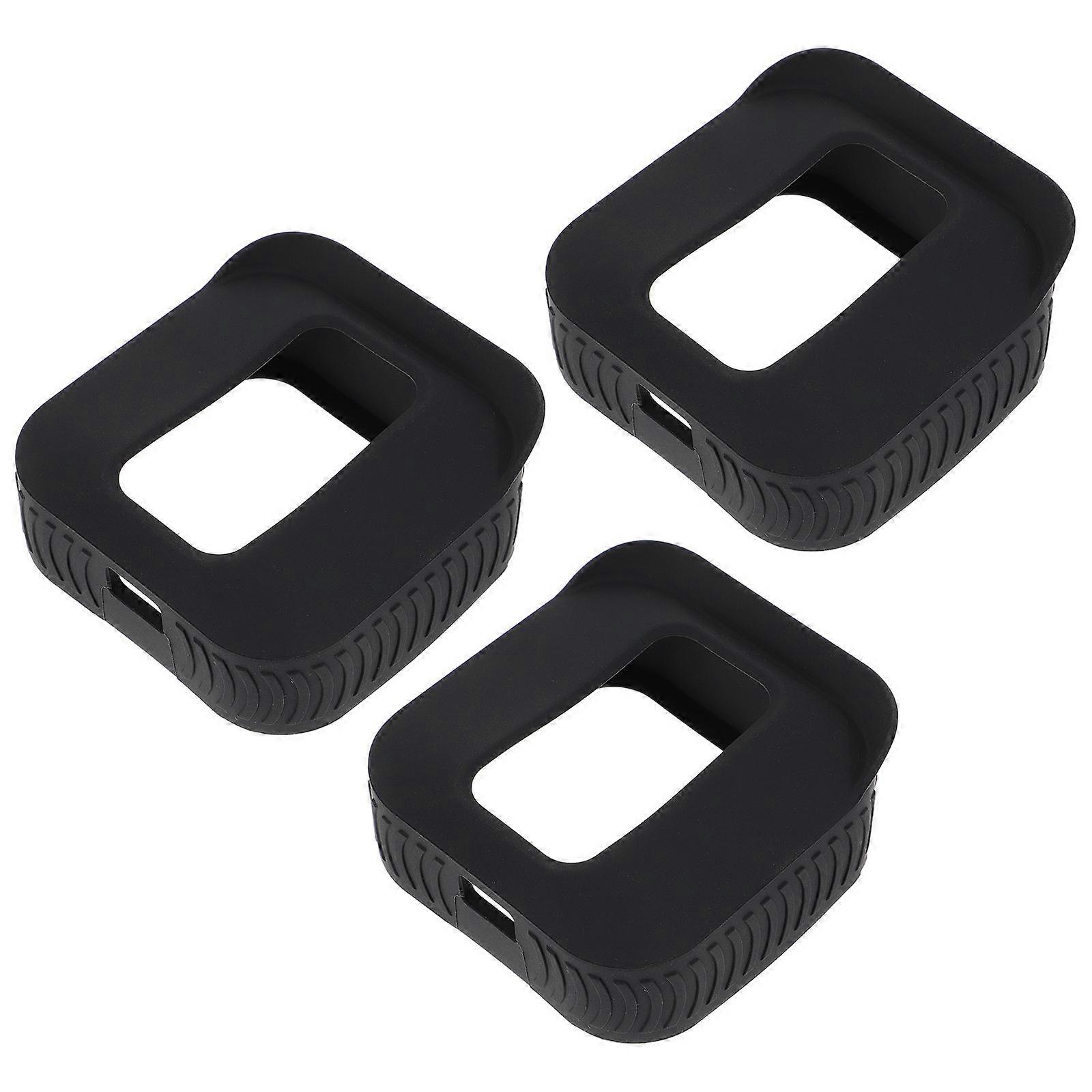 Camera Protective Cover Silicone Case for Xt 3Pcs Black Protector