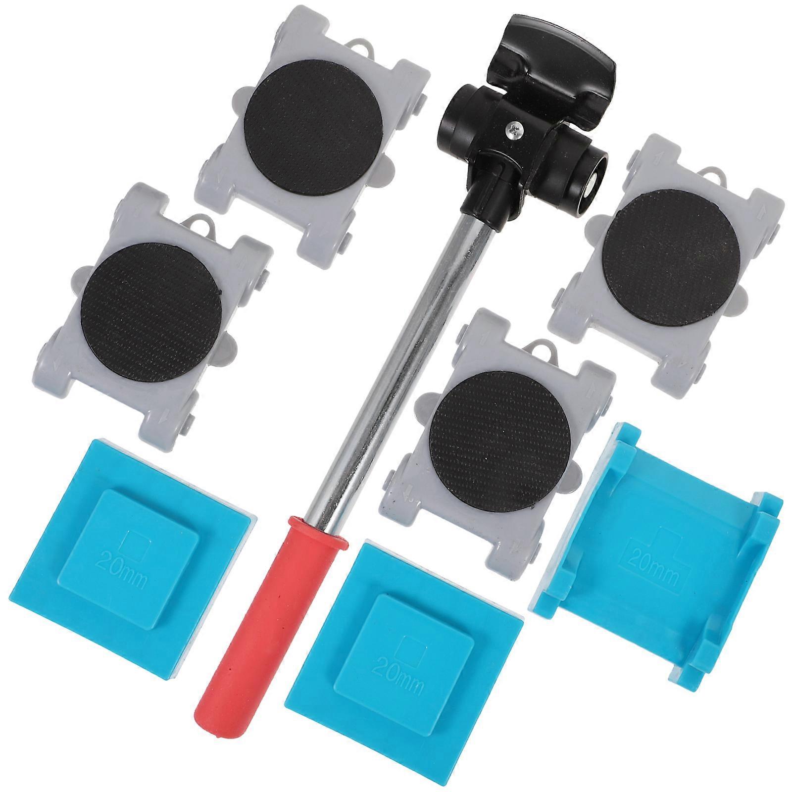 Appliance Slider Furniture Mover Tool for Furniture Relocation Multi Plastic Portable Moving 8 Pieces