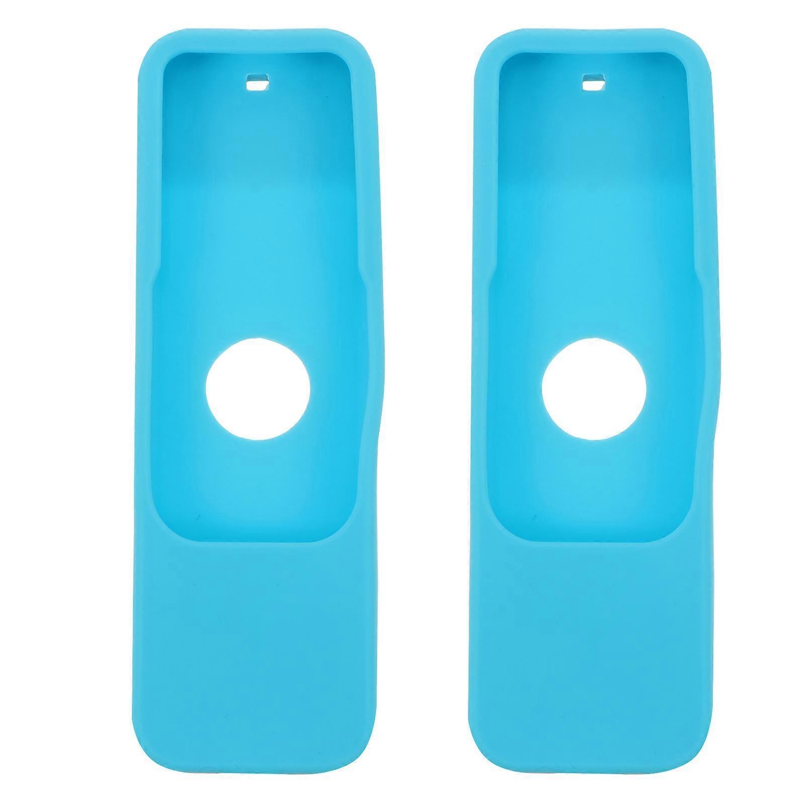 Remote Cover Silicone Protector for 4Pcs Blue Set