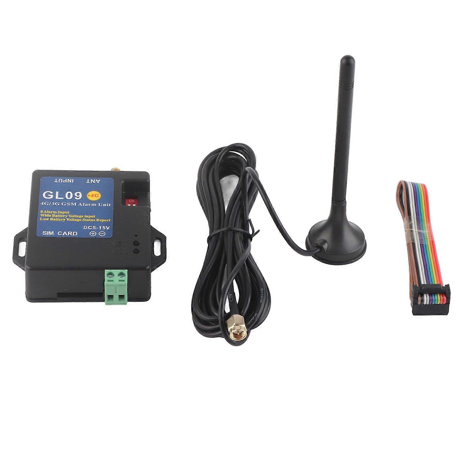 4G/3G/GSM Alarm Security System Alert Module 8Channel Input Low Consumption for Home Warehouse SecurityAU Frequency