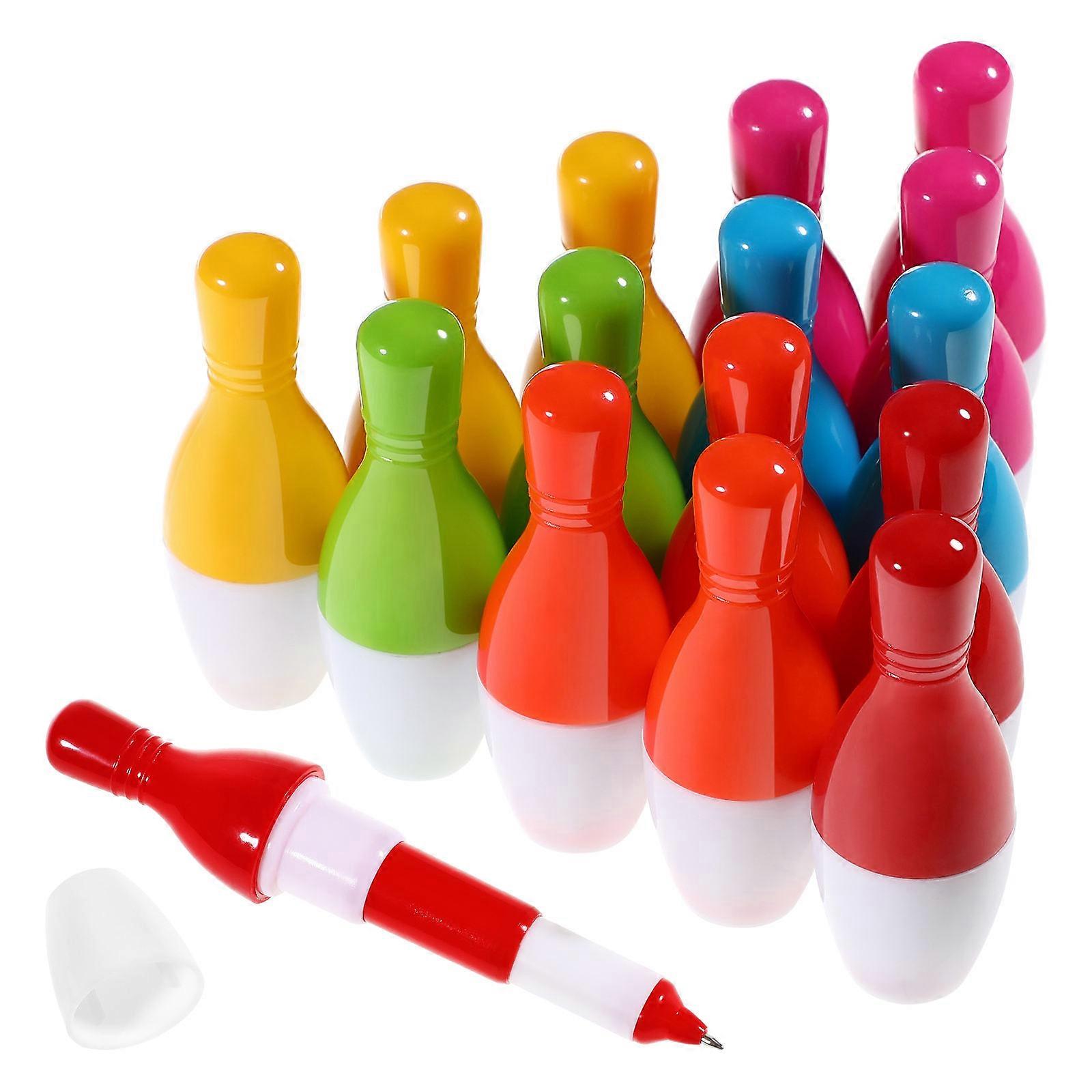 Creative Bowling Pens for Writing Use 45Pcs School Supplies Package