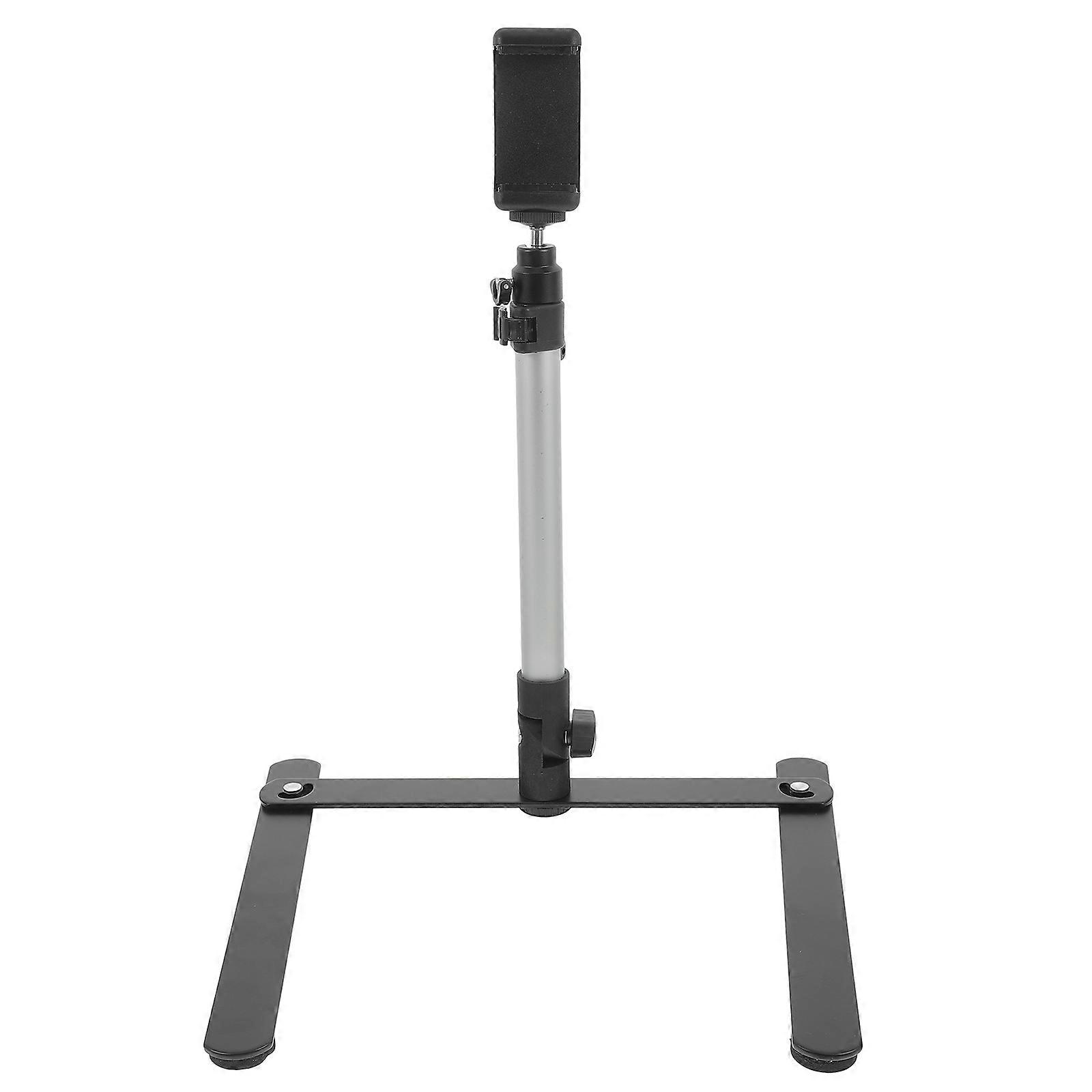 Mobile Phone Holder for Desk Adjustable Cellphone Stand Silver