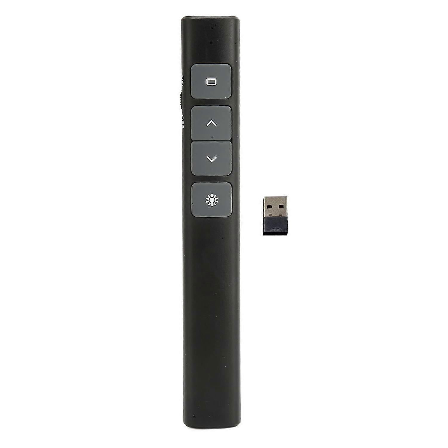 Feature:
1. Wide Compatible: Wireless presenter remote is compatible for Win 98, for Win Se, for Win