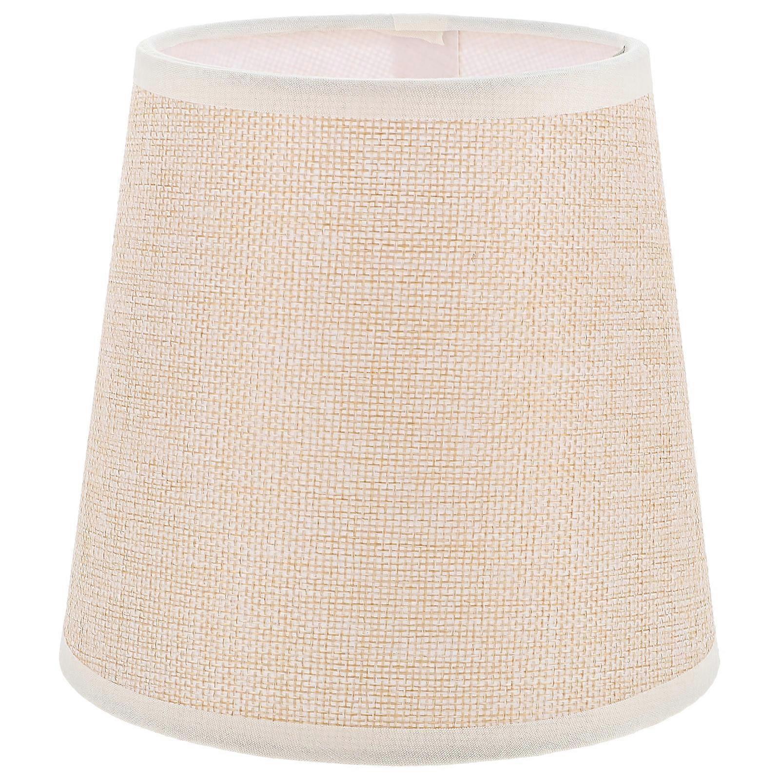 Khaki Cloth Lamp Shade for Ceiling Light with 3Pcs Bubble Covers