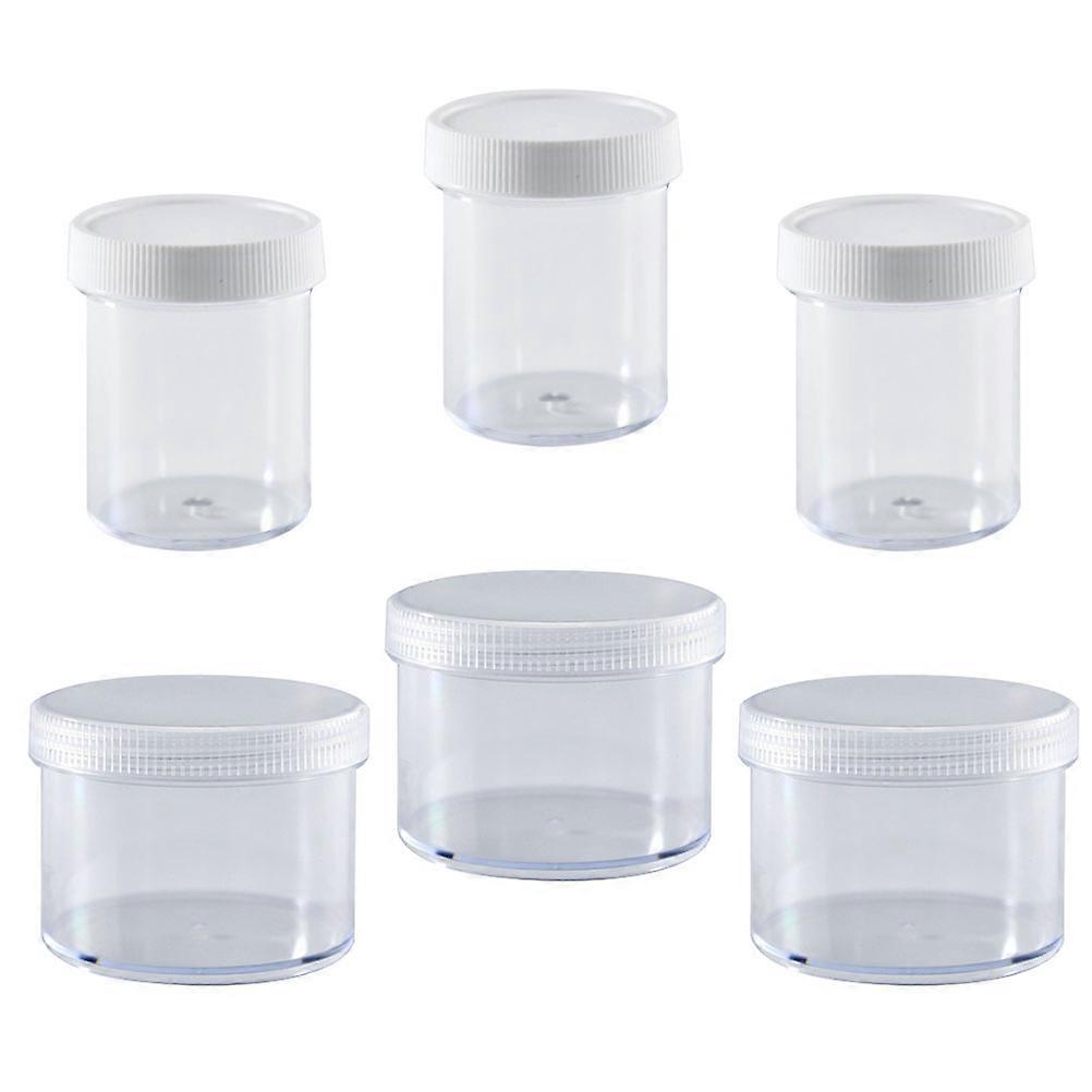 Storage Box Plastic Boxes for Storage Use with White Lid 18Pcs Multipurpose