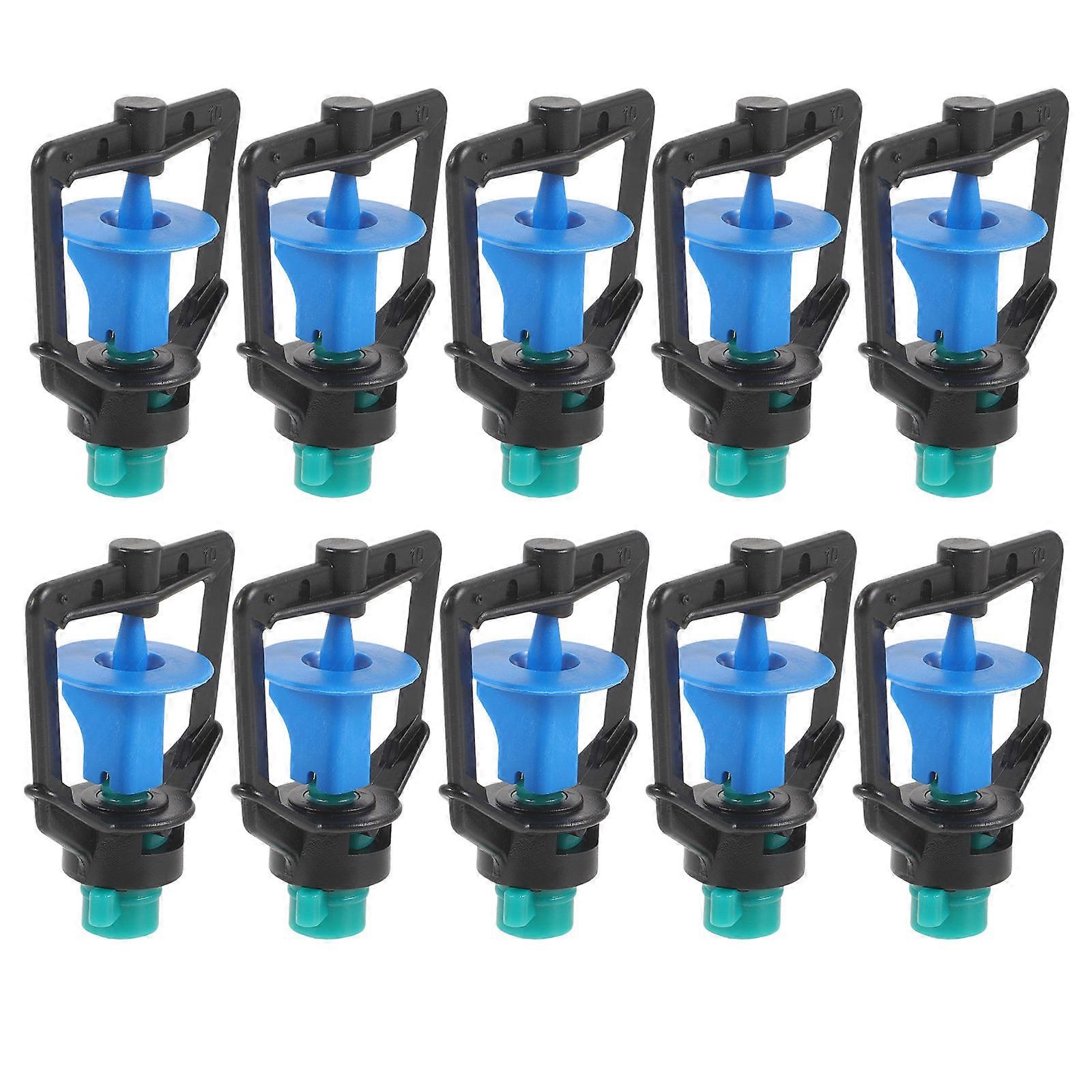 250 Pcs Rotary Lawn Sprinkler System Perfect For Garden And Yard Irrigation Featuring Stable Base And Efficient Spray Coverage In Black Color