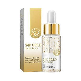 24K Gold Gesichtsöl-Essenz, straffendes Gesicht, Haut, Anti-Falten, feine Linien, Nasoda, Faltenlifting, 30 ml