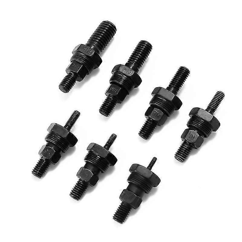 Riveter Machine Accessory Threaded Mandrel Rivet Nut Tool Adapter Pull Rod Riveter Replacement Riveting Heads