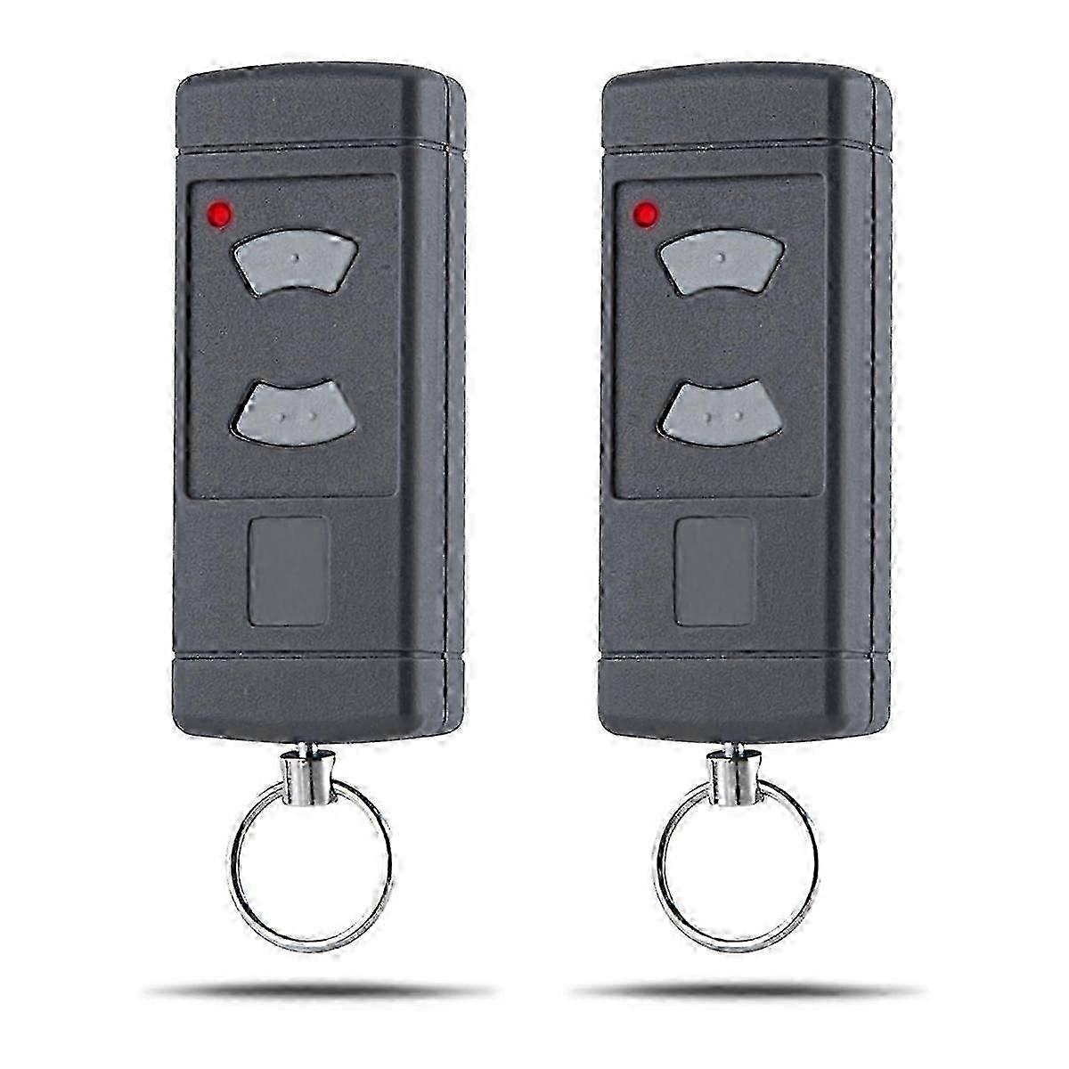 2-Pack Garage Door Remote Transmitter - Compatible with HSE2-40, HS4-40 Models at 40.685 MHz