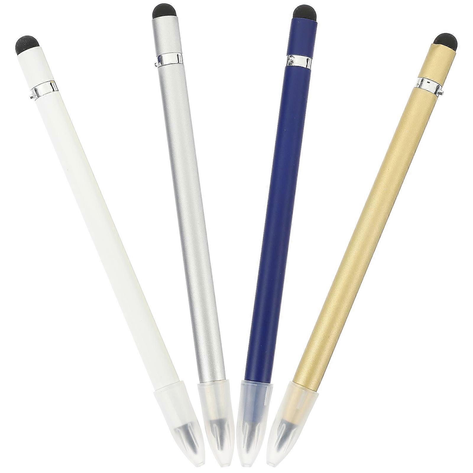 Metal Eternal Pencil 4Pcs Assorted Color Reusable Pencils Ideal For Art Projects And Gift Giving