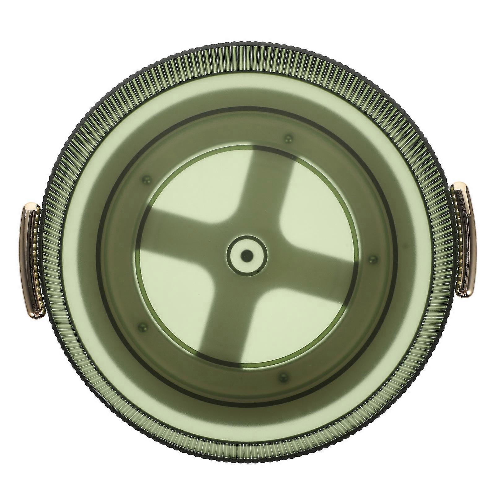 Turntable Cabinet Organizer for Storage 3Pcs Rotating Spice Jar Rack Tray