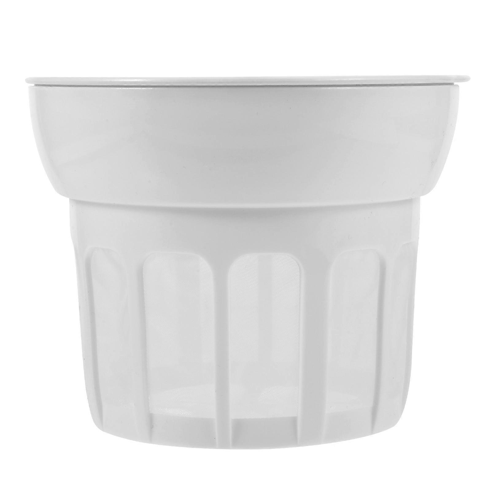 Reusable Yogurt Maker 4Pcs Cheese Strainer Food Preparation Tool Square White Whey Separation for Home Users