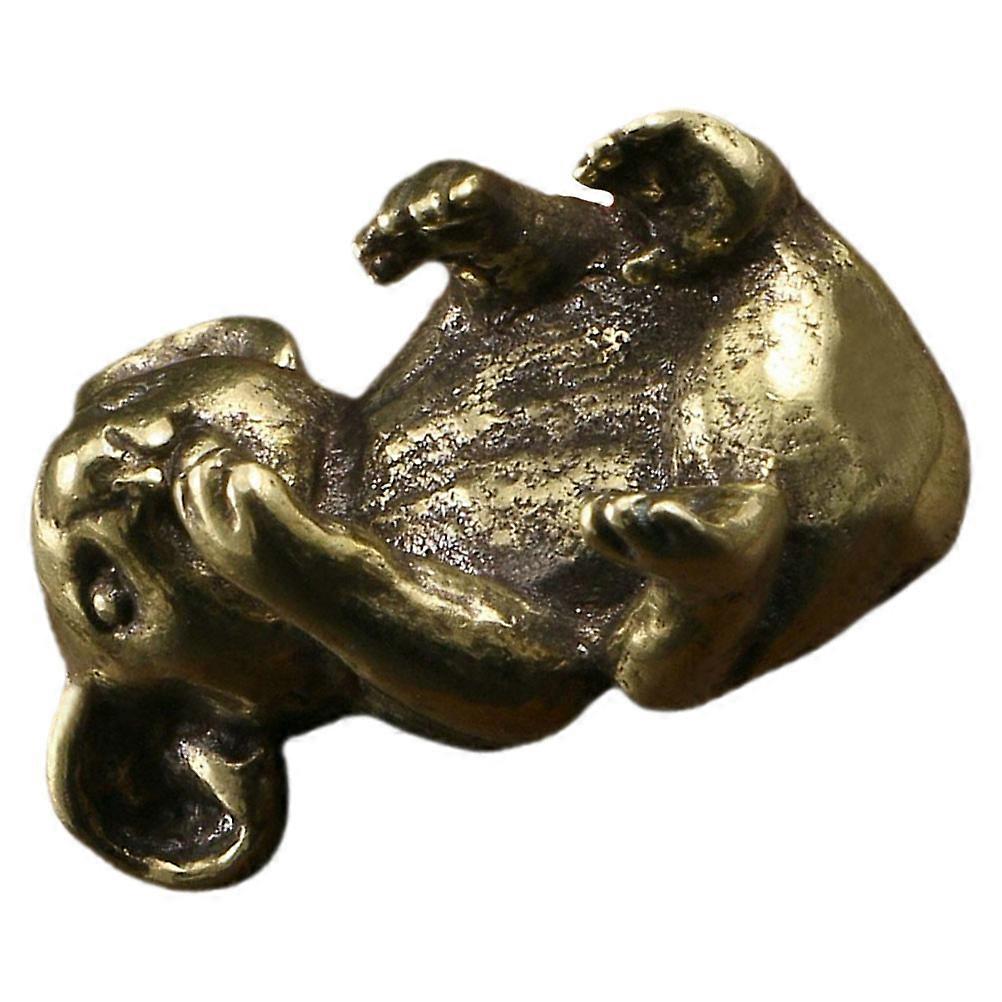 Vintage Koala Ornament Brass Decor for Office Tabletop 5Pcs