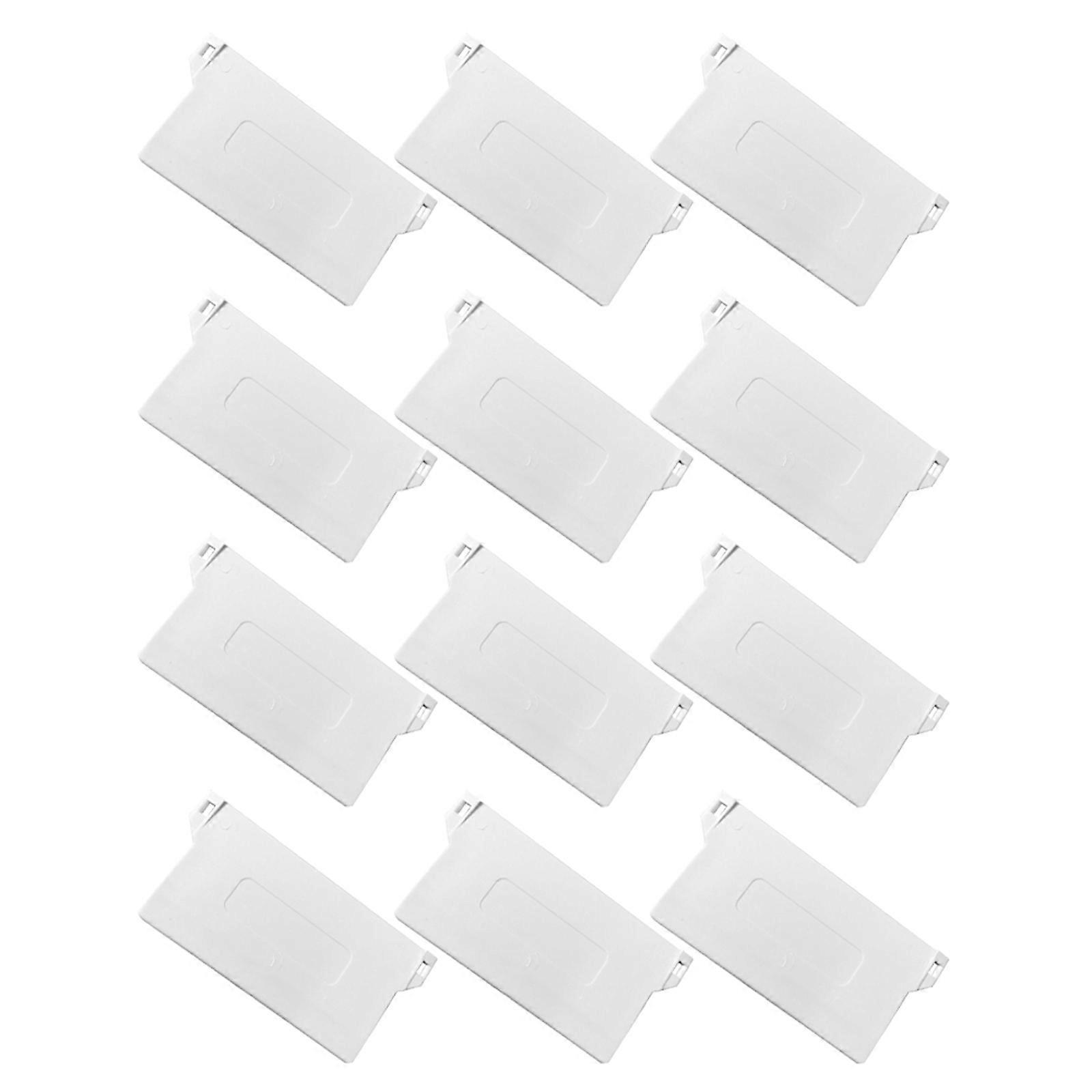 Vertical Blind Bottom Weights 12Pcs Designed for Window Treatment Applications Made of Reliable PVC Material for Efficient Use