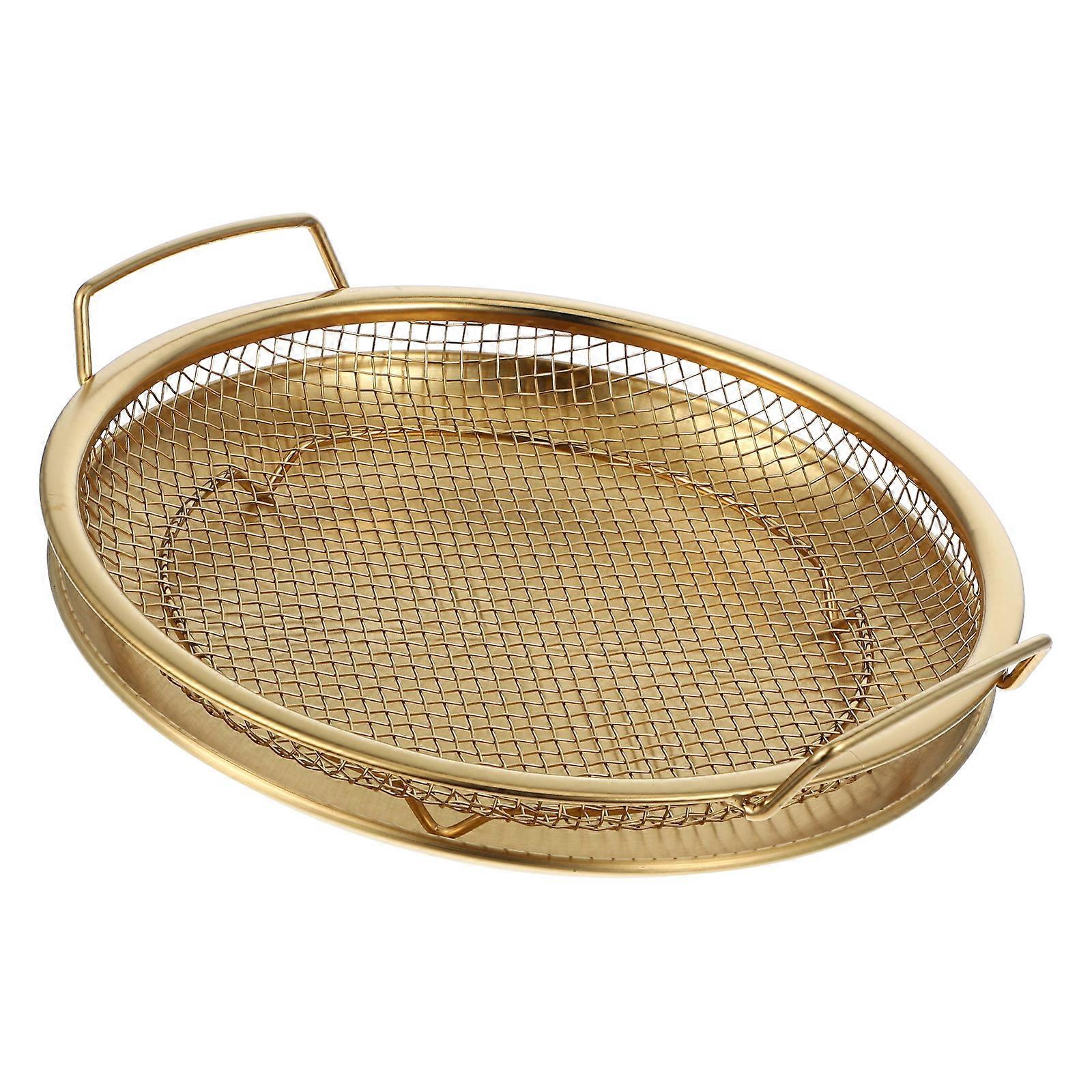 Mesh Oil Filter Tray Stainless Steel for Kitchen 4Sets Use