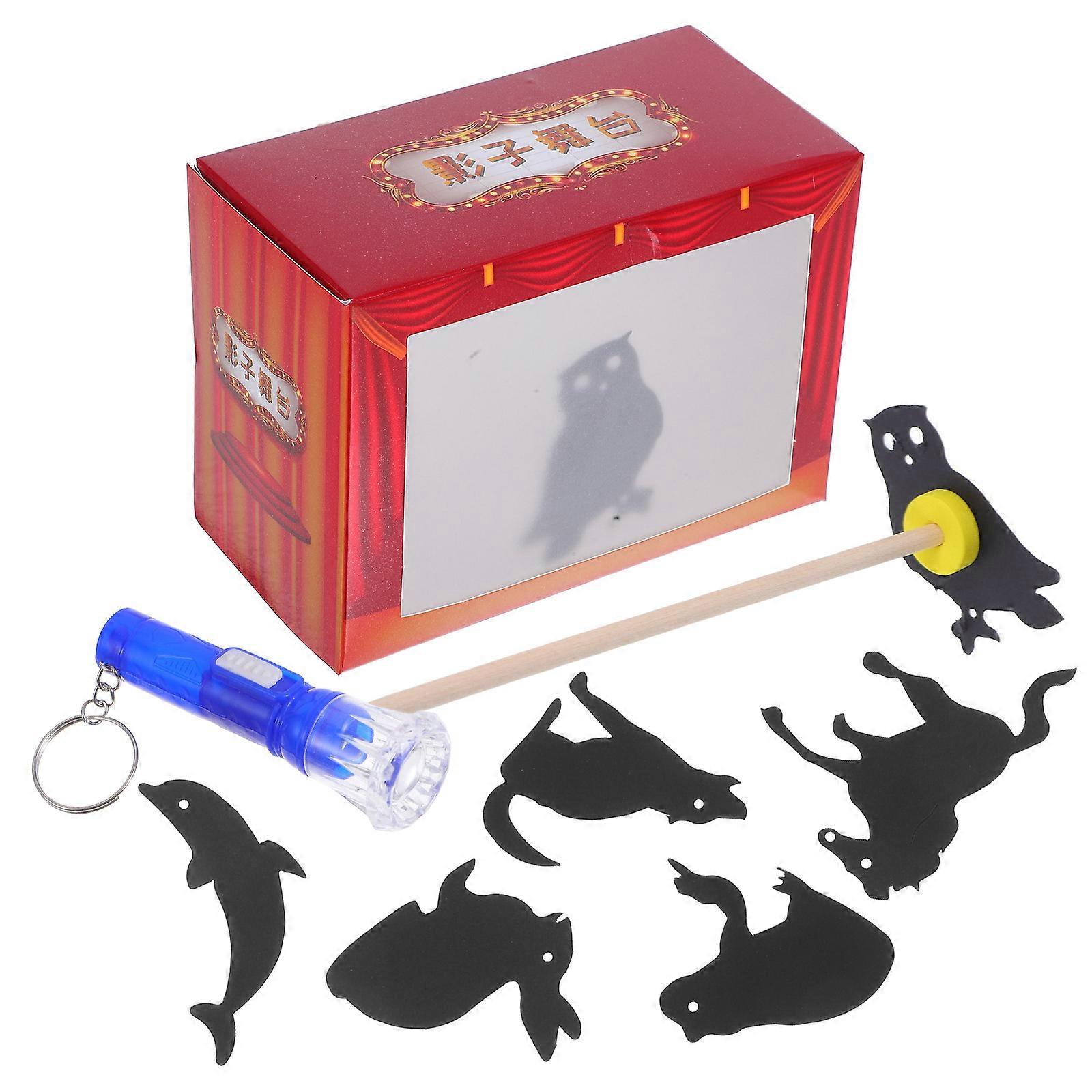 DIY Shadow Puppets For Educational Fun Interactive Storytelling Kit For Kids 14.50X10.50X7.50CM 1 Set
