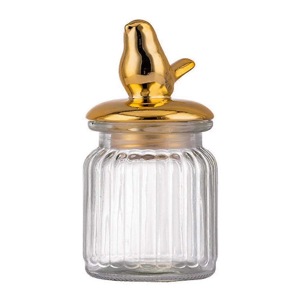 Glass Canister Storage Tank for Sealing Tea 2Pcs Set