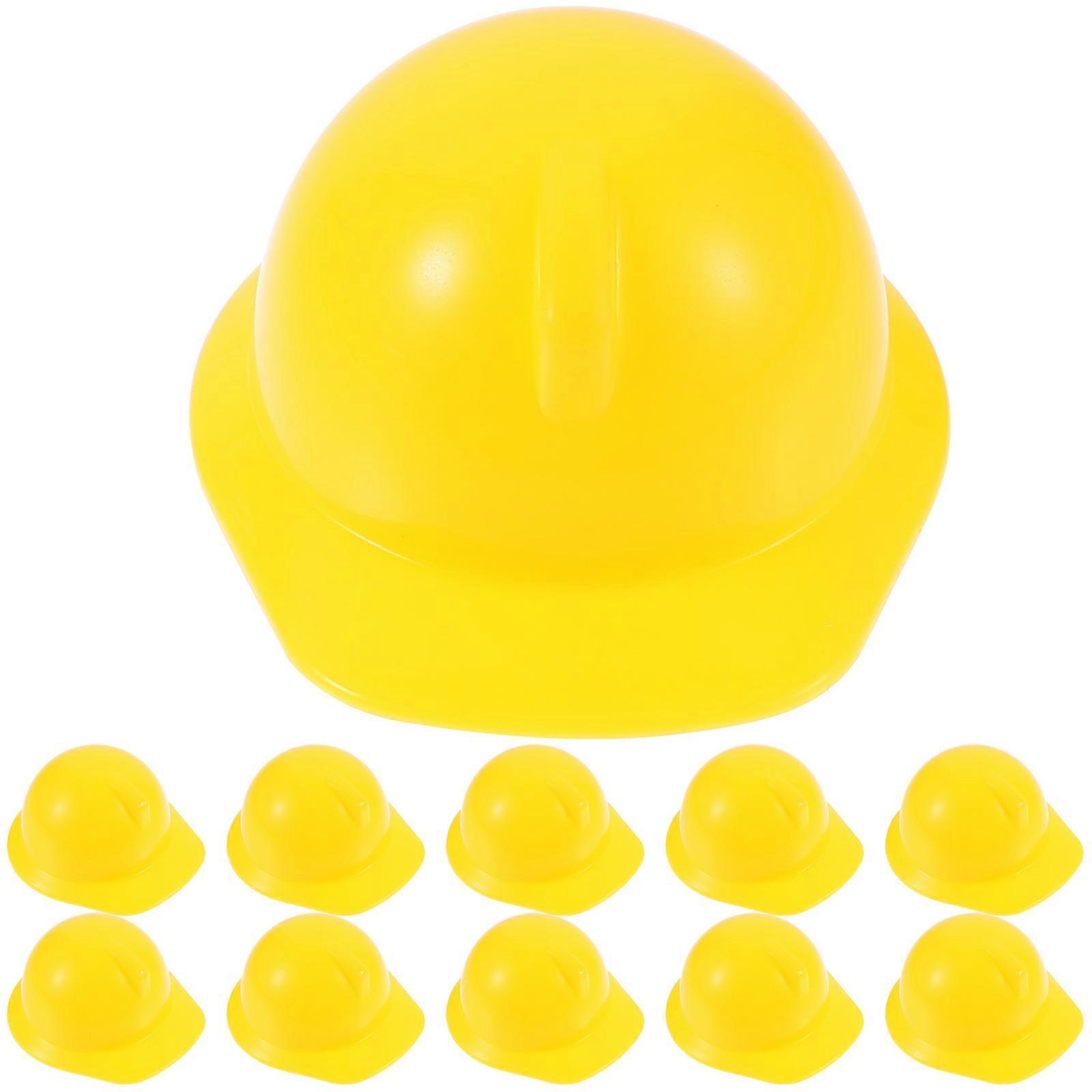 Yellow Mini Safety ABS Material for Decoration Use 40Pcs Set