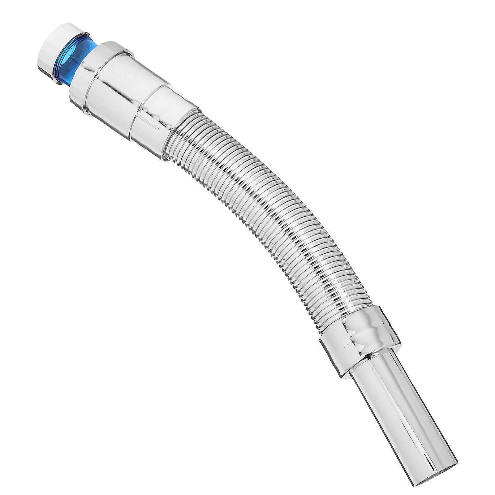 Odor Blocking Bathroom Sink Drain Kit with Flexible Silver Pipe 3Pcs