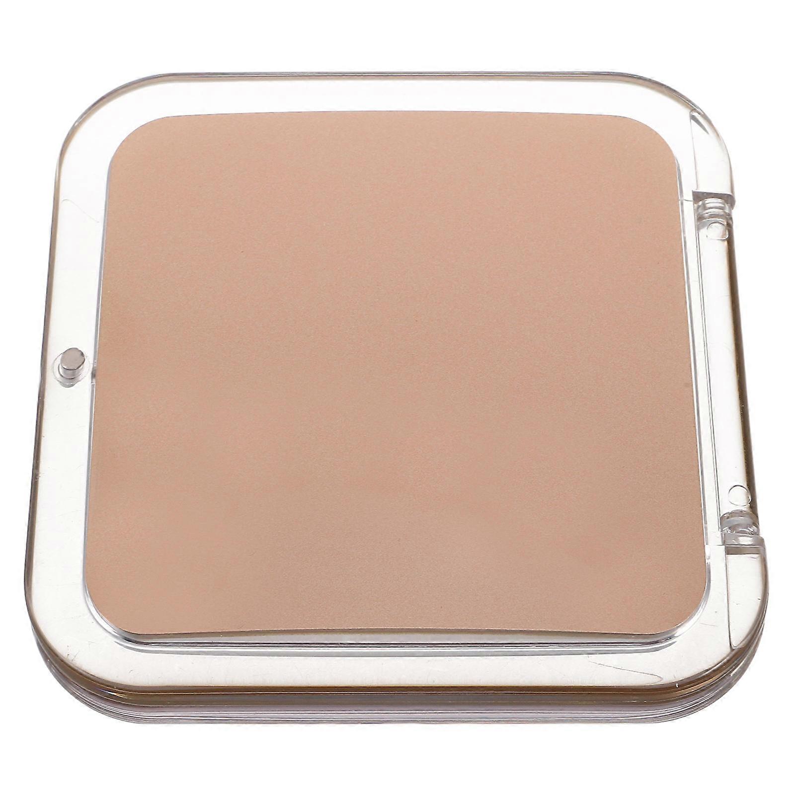 Acrylic Portable Makeup Mirror Foldable 10x Magnifying Compact 3Pcs Set