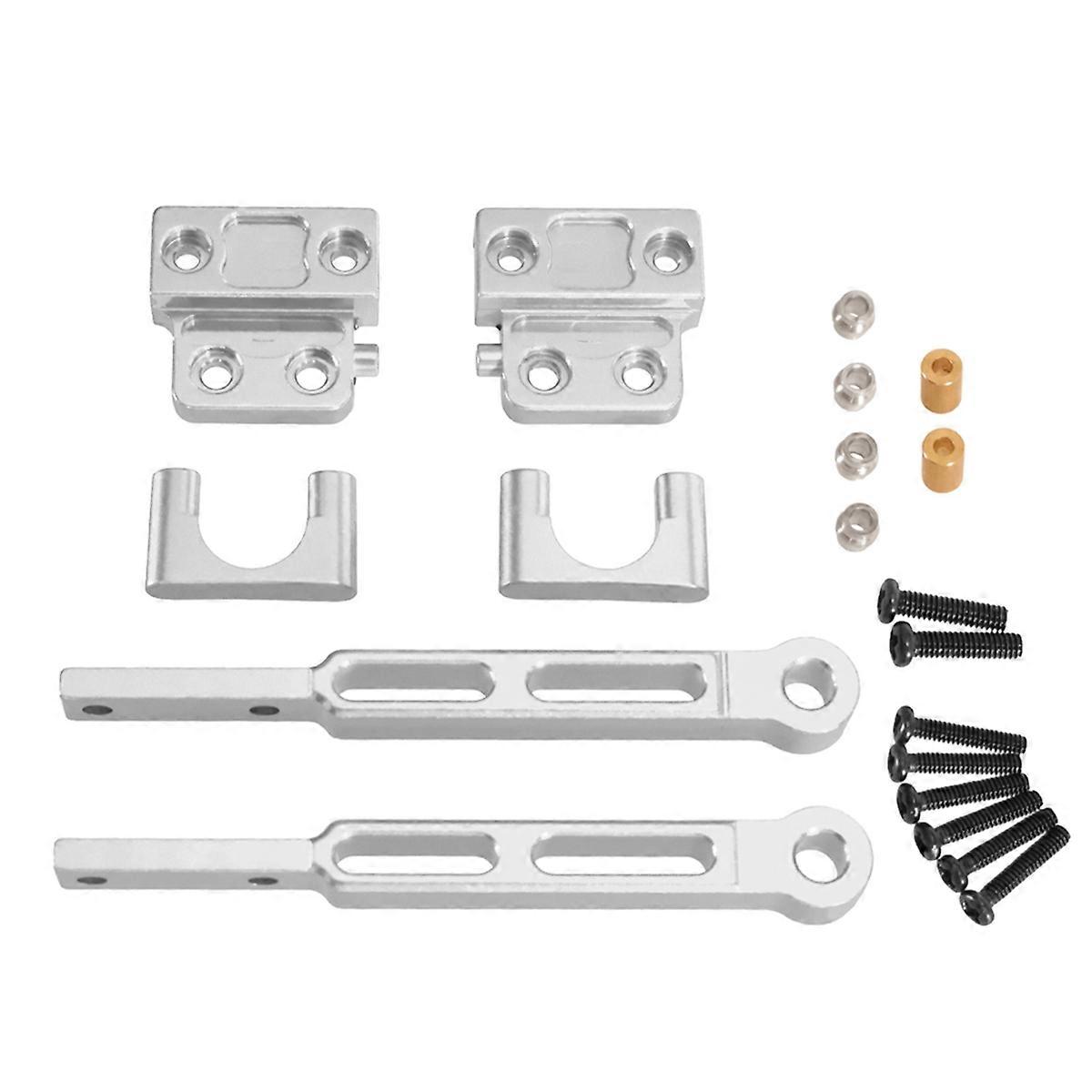 For 1/12 MN82 82s 82Pro LC79 Rear Axle Modification Rod Set Silver
