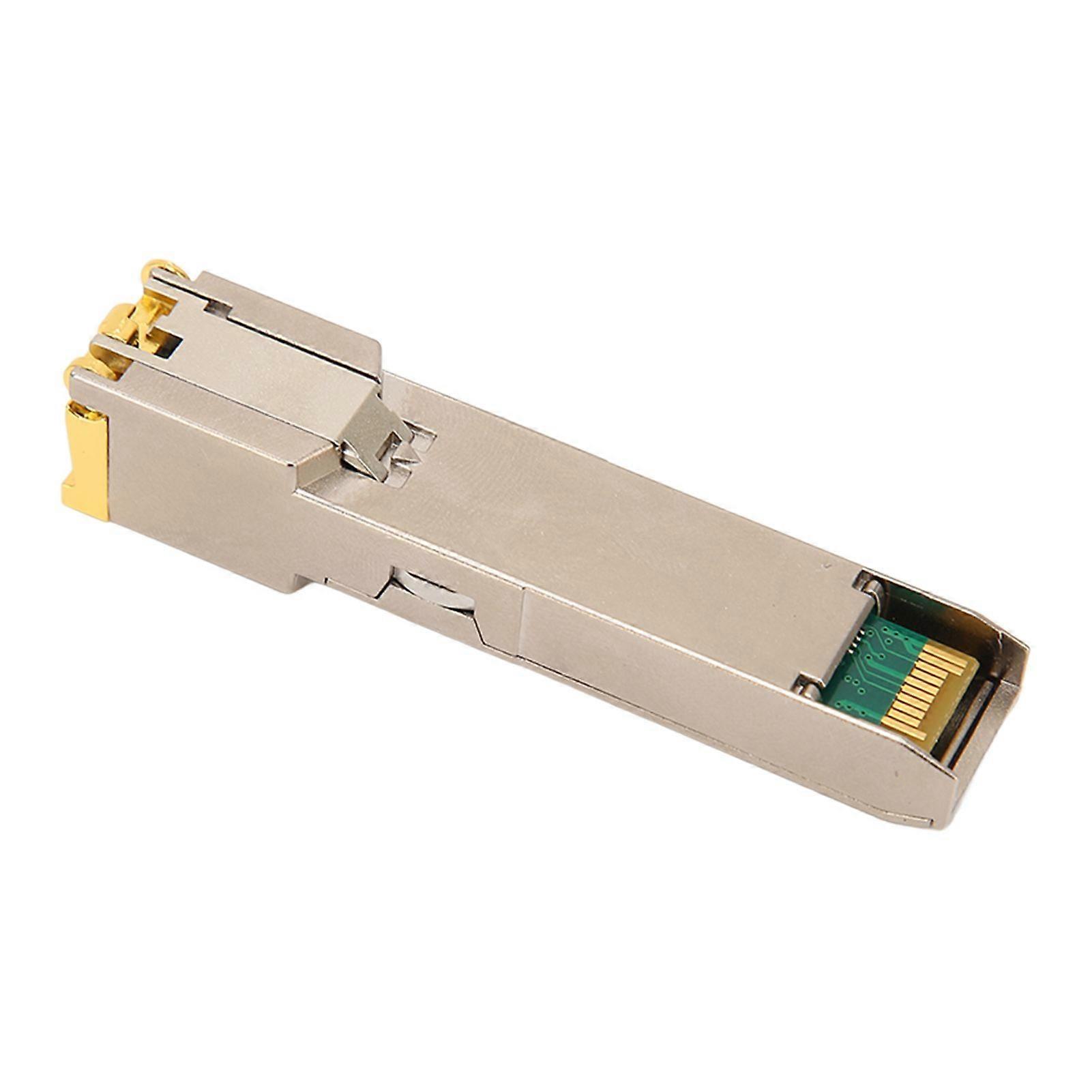 SFP Transceiver 1.25G SFP 10 100 1000M RJ45 100M Gigabit SFP to RJ45 Ethernet Module Transceiver Optical Module