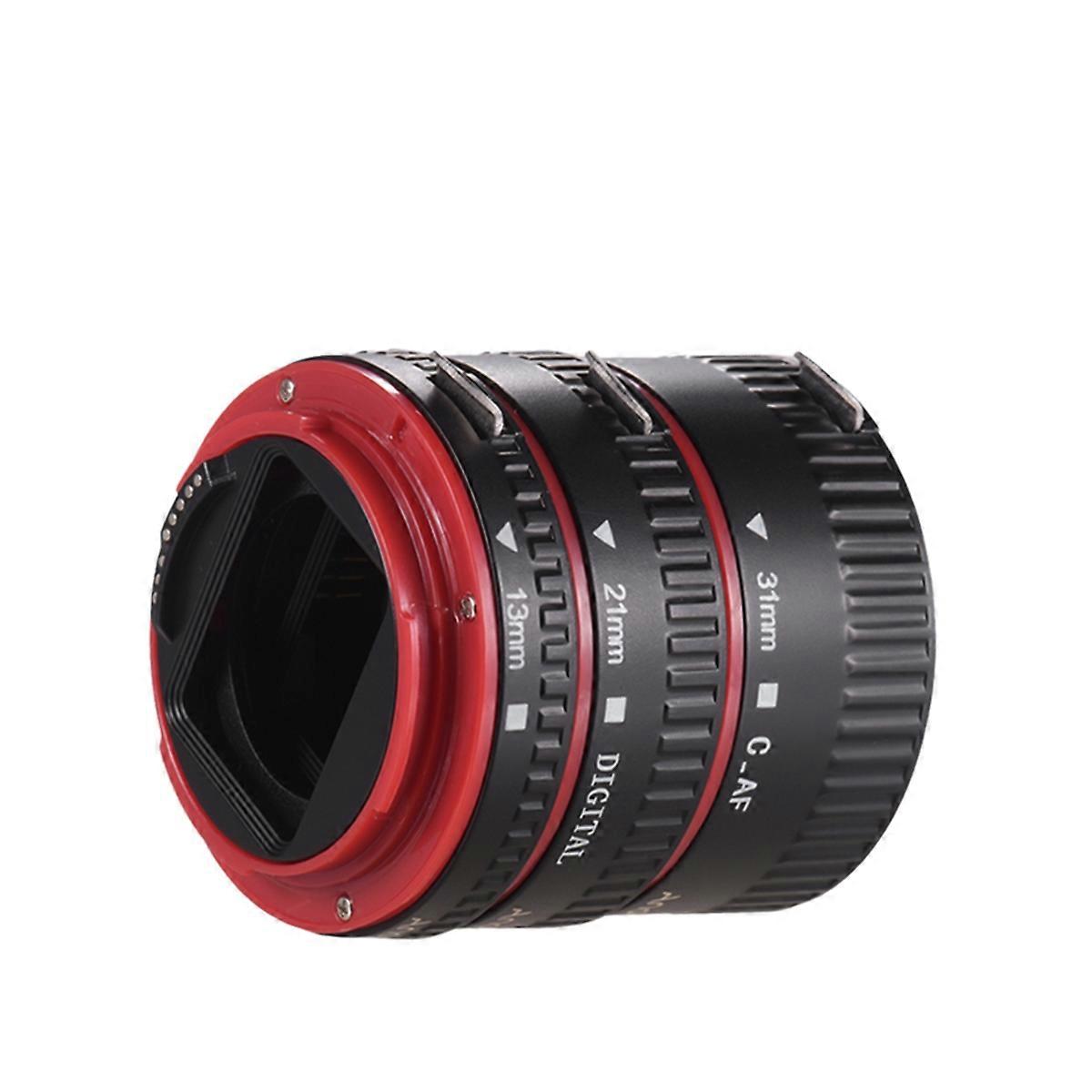 Auto Focus AF Macro-Extension Tube Adapter Ring for EF EF-S Mount Lens Replacement for 60D 7D 5D II