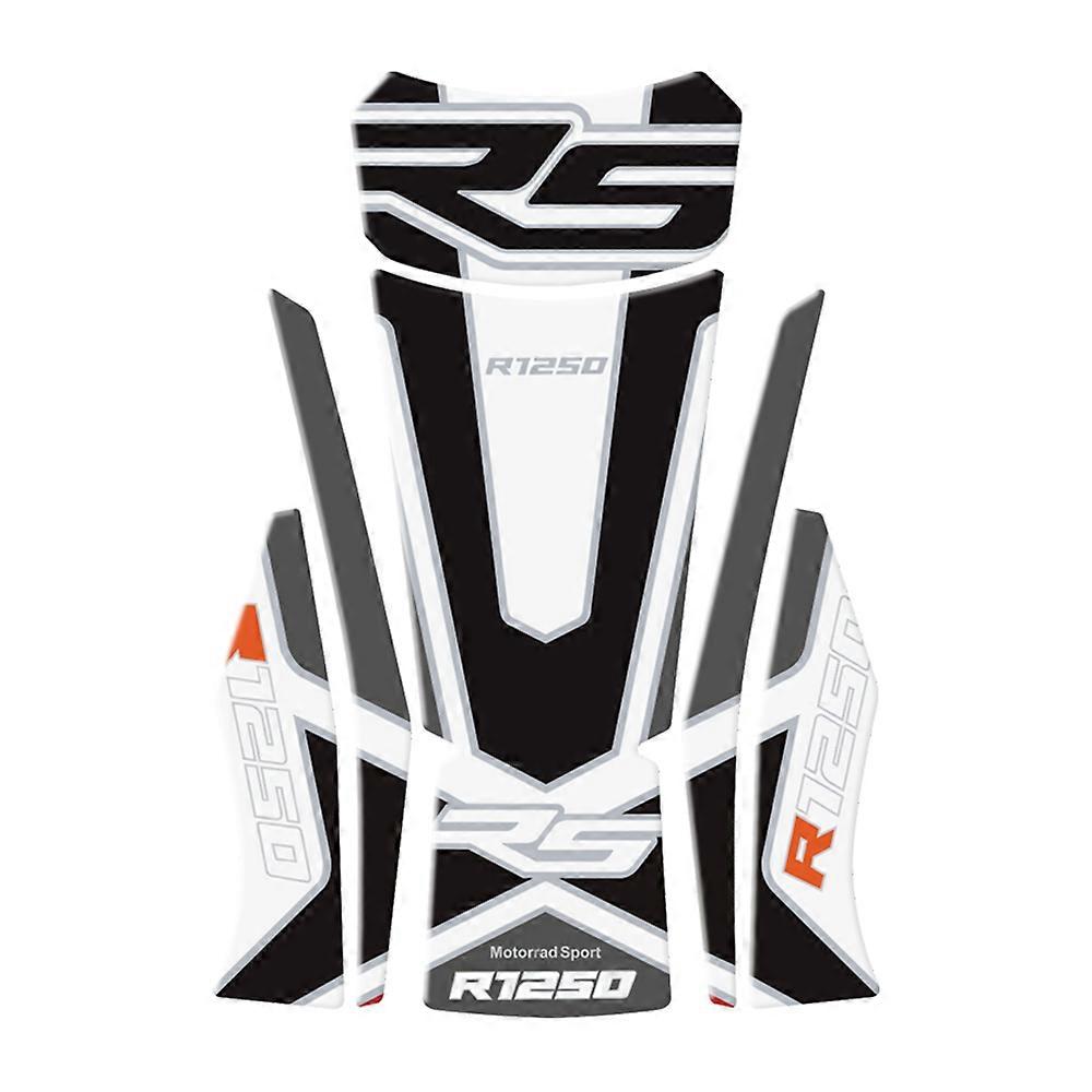 Applicable For BMW R1250RS R 1250 RS 2019 2020 2021 2022 2023 2024 Motorcycle Tank Pad Protector 3D Gel Paint Protection Stickers Kit