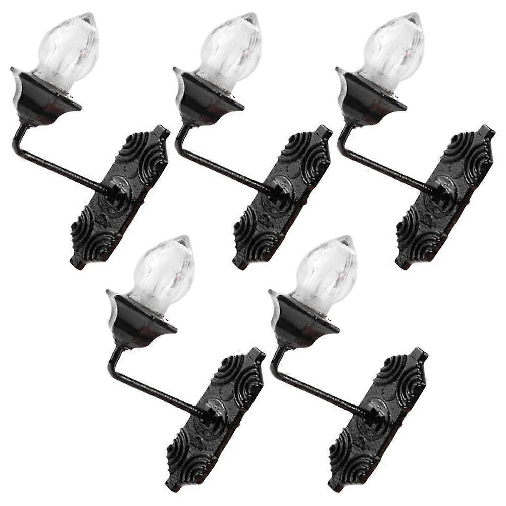 Mini Wall Lamp Model for Decoration with 20Pcs Set for Sand Table DIY