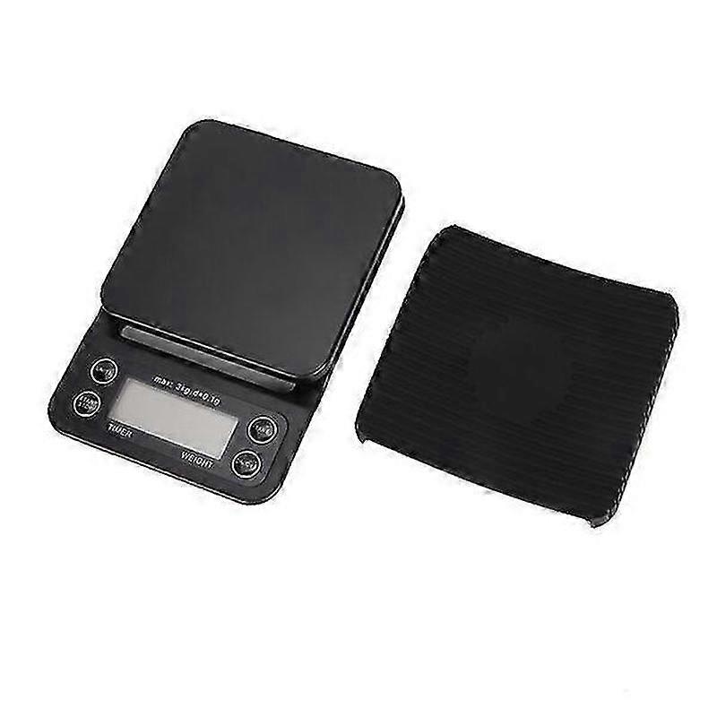 Kitchen food scale, 1 piece, 3-unit measurement with easy-to-read display