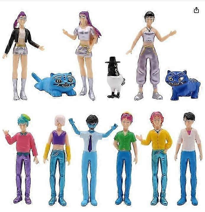 25-26 Kpop Devil Hunter Figure Set Rumi Mira Zoey Tiger Bird Ornament 