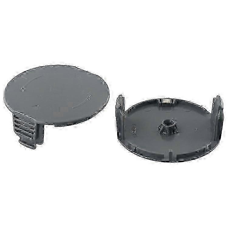 2 قطعة 1600A01R5J غطاء بكرة متوافق مع مناسب لبوش العالمي Grasscut 18 / Grasscut 18-26 / Grasscut 18-260 ، ABS الانتهازي قبعات بكرة