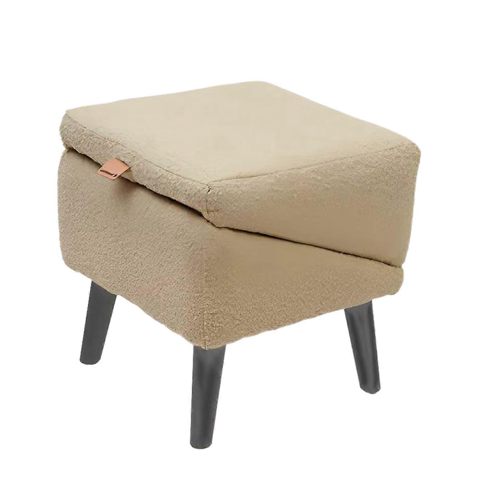 Pet Ramp for Bed  Foldable, AntiSlip, Cat Stairs And Kitten Puppy Ladder, Stable Footrest Stool For Bedroom, Khaki