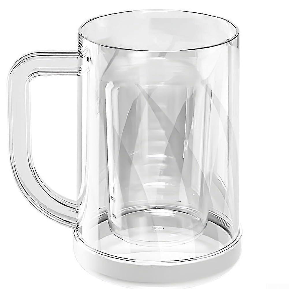 Double Layer Beverage Cooling Cup Large Capacity Insulated Design Keeps Drinks Cold Longer For Iced Tea Beer Cocktails