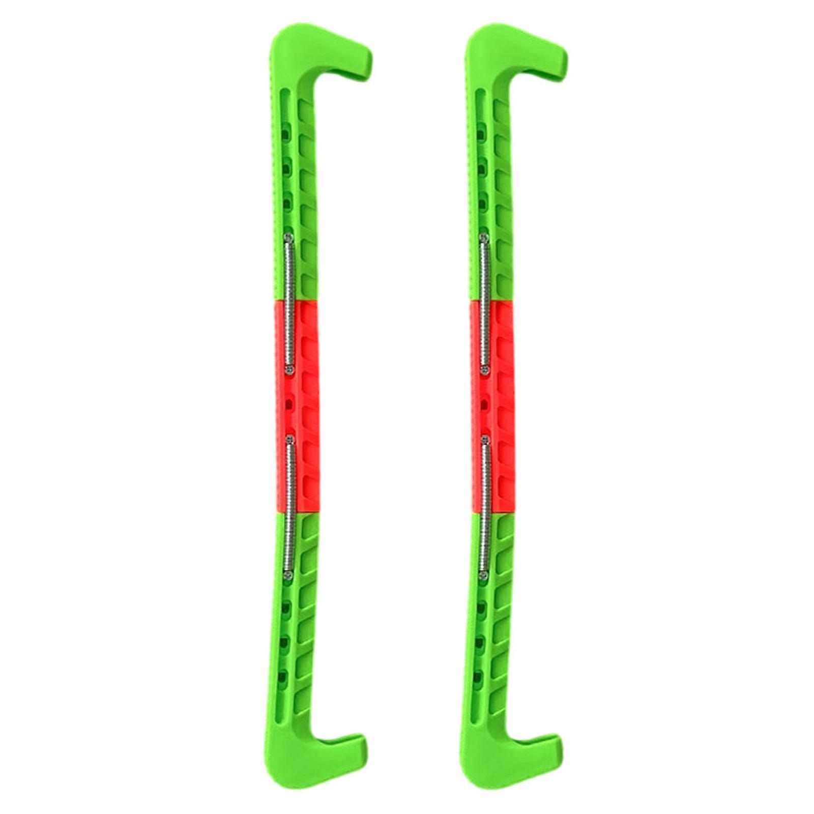 כיסוי להבי הוקי קרח מגן להבי קרח עם סכין מגיני גלגיליות להחלקה על קרח ציוד ספורט ססגוניות