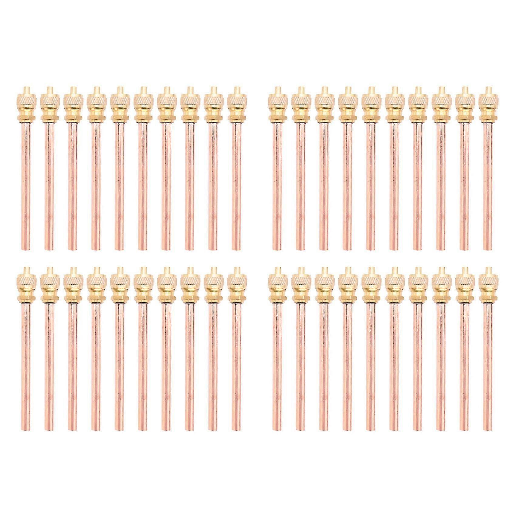 40 soupapes 1/4 pouce Sae x 1/4 pouce od x 4 pouces tige noyau AC réfrigération