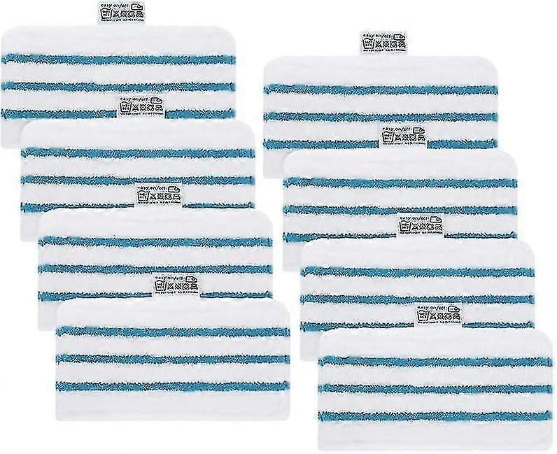 8-pack Replacement Steam Mop Pads for Black & Decker Steam Mop