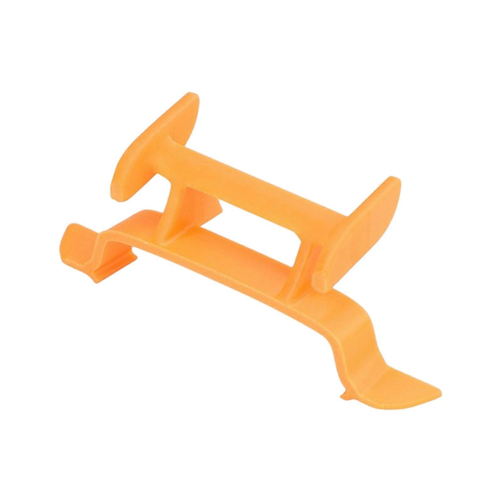 Secure Locking Tail Brackets for Flip Drones Optimizing Flight Speed With Streamlined Airflows Design  Orange