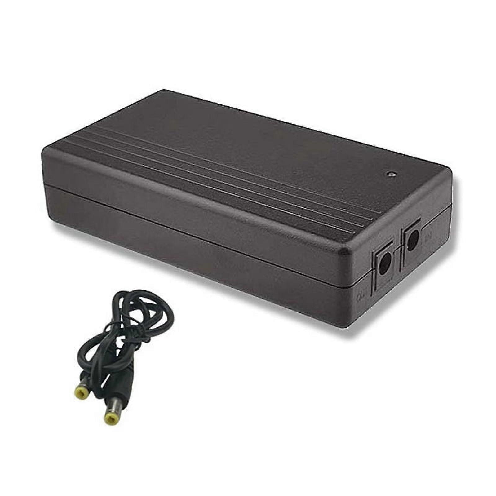 12V 1A 14.8W Multipurpose Mini UPS DC Battery Backup Security Standby Power Supply Uninterruptible