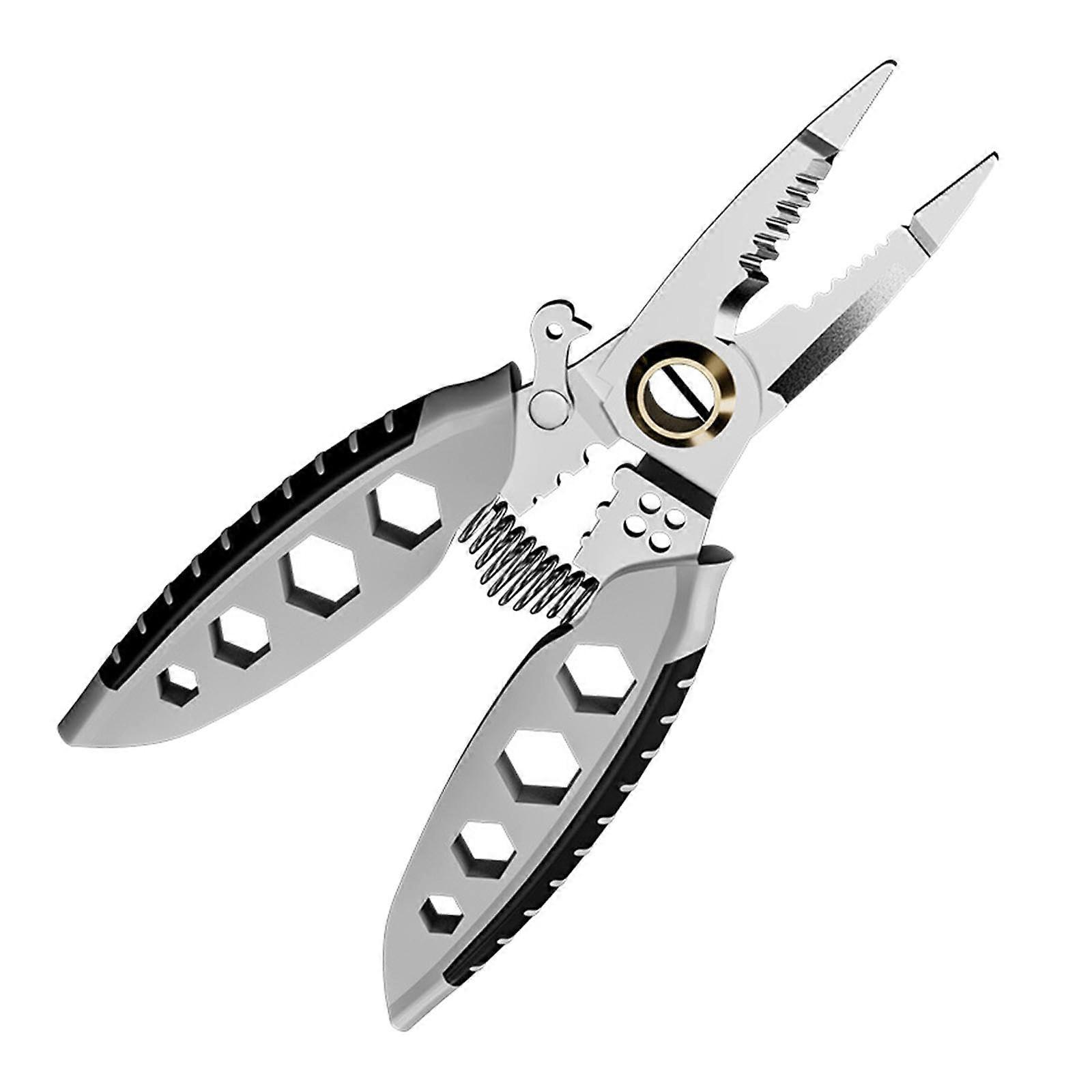 7 Inch Multipurpose Wire Stripper Tool For Splitting, Pressing And Pulling Wires, Easy To Use