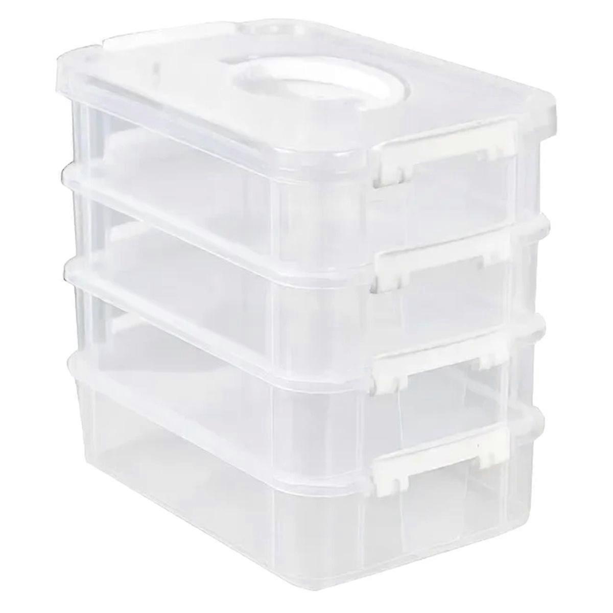 Extra Large 4-Tier Stackable Storage Box
toy storage box