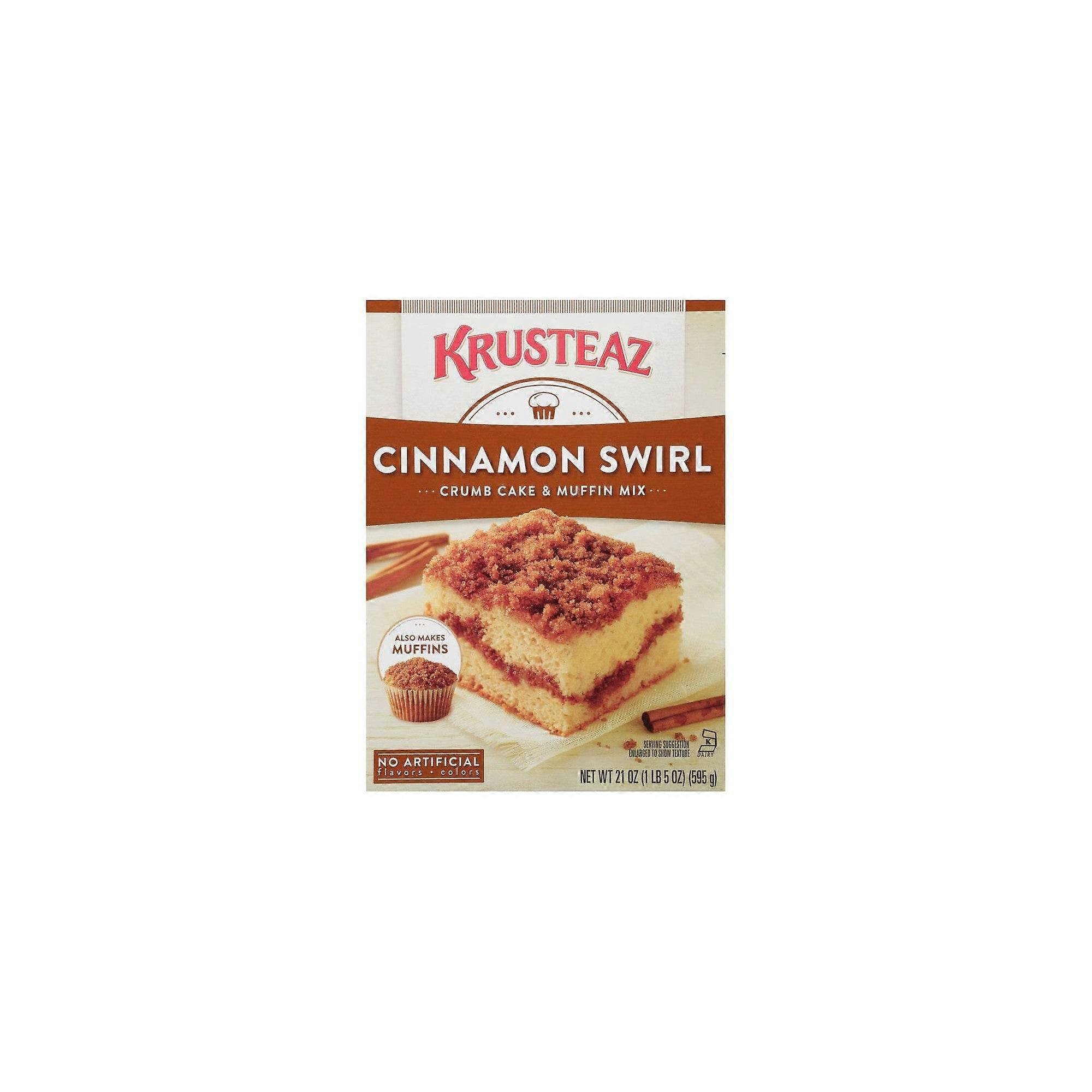 Krusteaz Cinnamon Crumb Cake & Muffin Mix, 21 オンス