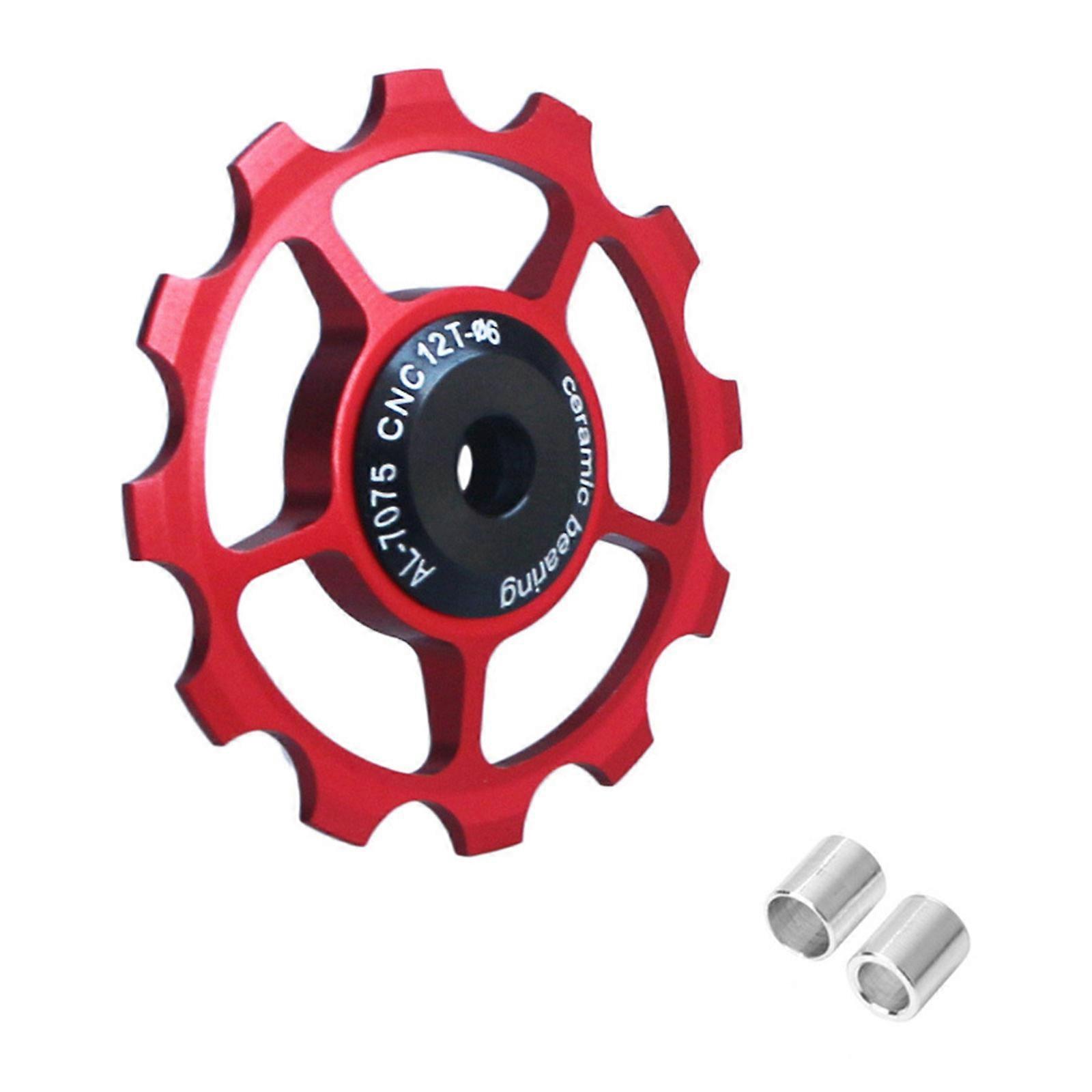 Thin Aluminum Mixture Mountain Cycle Christmas star Smooth Gear Shifting and Permanent Execution  Red