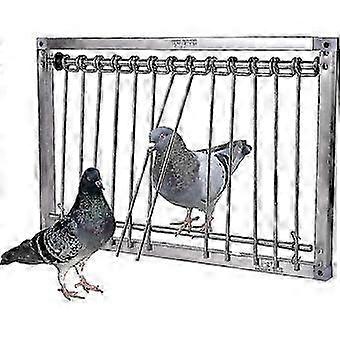 Armadilha de gaiola para pássaros - Barras de arame de pombo U-trap com moldura de porta (39 L * 26 W)