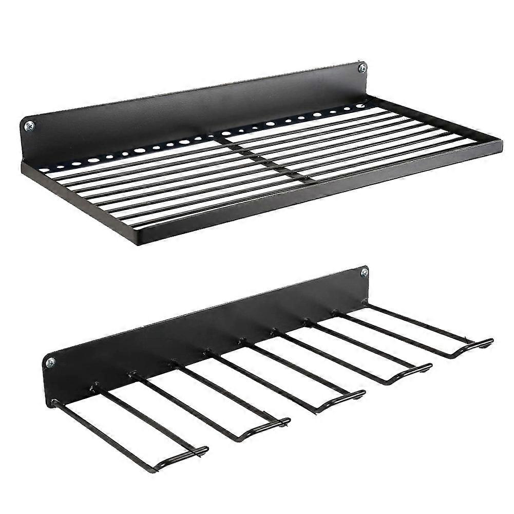 Manual Power Tool Storage Rack Wall, Hanging Floating Tool Rack, Electric Drill Rack, for Workshop Garage