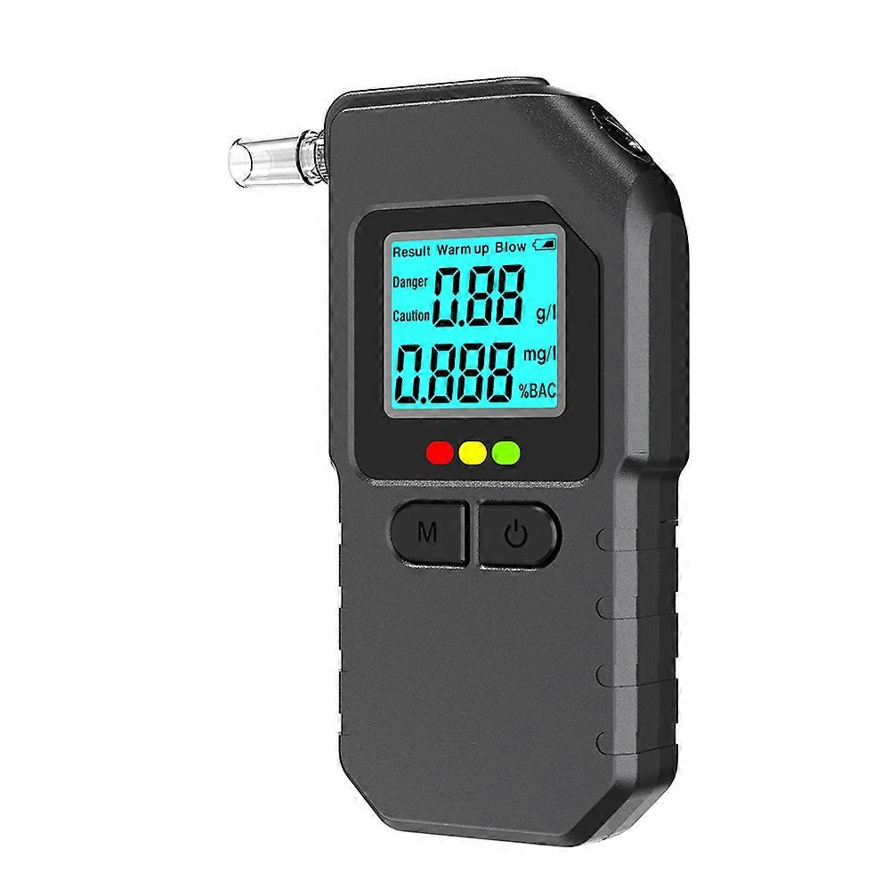 Automatic Alcohol Tester Professional Breath Alcohol Tester Digital LCD Display Breathalyzer Alcohol Test Drunk Driving Analyzer